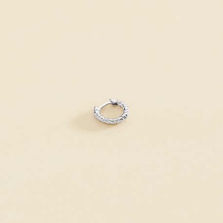 Hoop piercing TRESSEE - Silver - All jewellery  | Agatha
