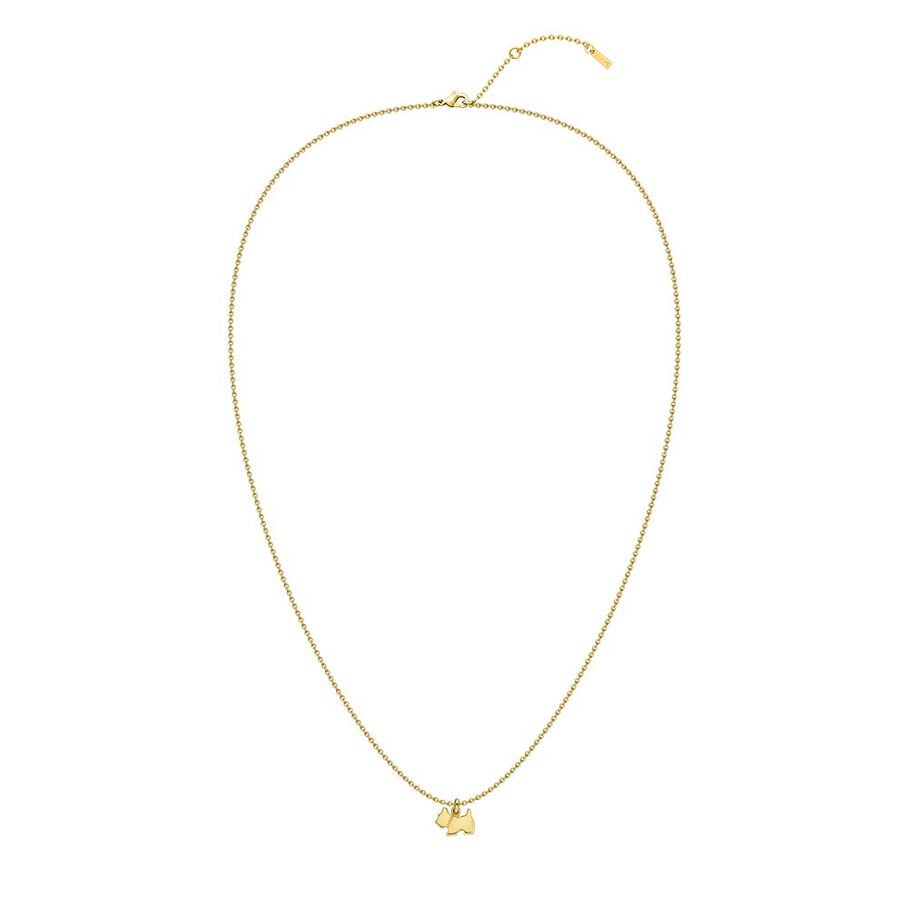 Choker necklace MINI SCOTTIE - Yellow Gold - All jewellery  | Agatha