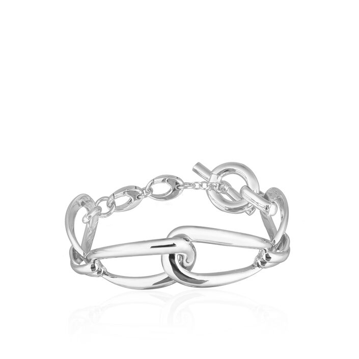 Bangle ENLACE - Silver - All bracelets  | Agatha