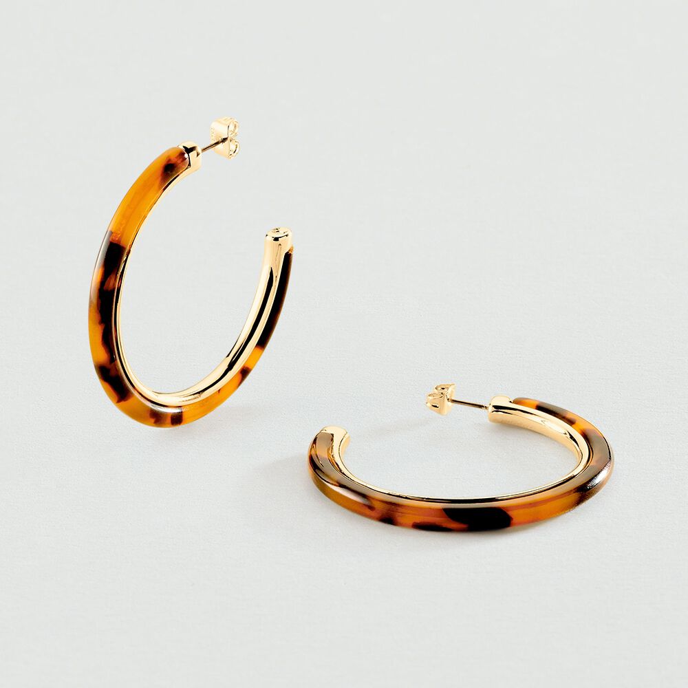 Hoops POP COLOR - Scale / Golden - Boucle  | Agatha