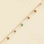 Link bracelet BELOVED - Multicolor / Gold - All jewellery  | Agatha