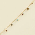 Link bracelet BELOVED - Multicolor / Gold - All jewellery  | Agatha