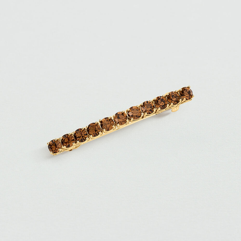 Hair accessory LUTETIA - Brown / Gold - Accessories  | Agatha