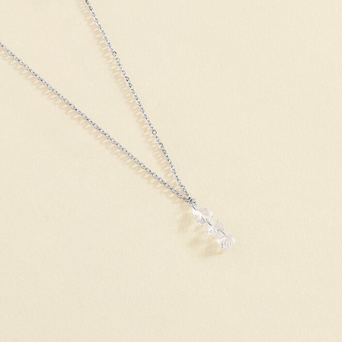 Choker necklace PETILLE - Crystal / Silver - All jewellery  | Agatha