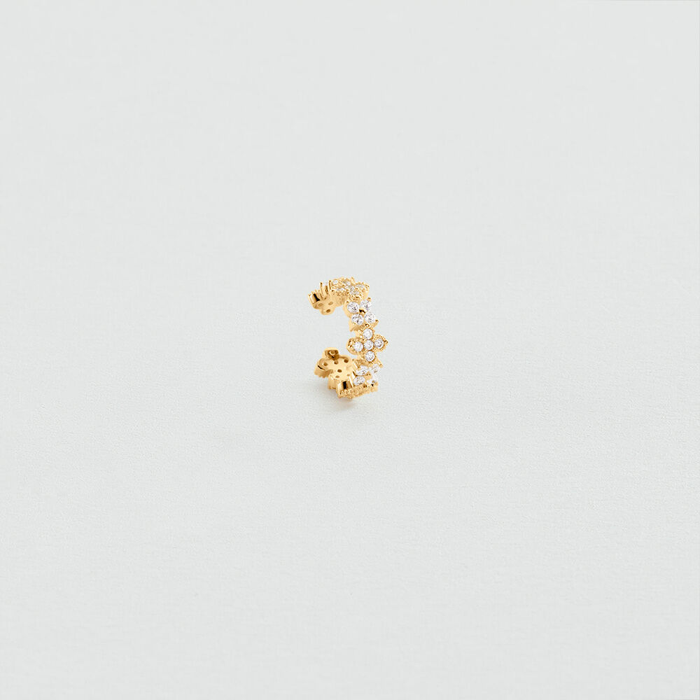 Ear cuff BELOVED - Crystal / Golden - Beloved  | Agatha