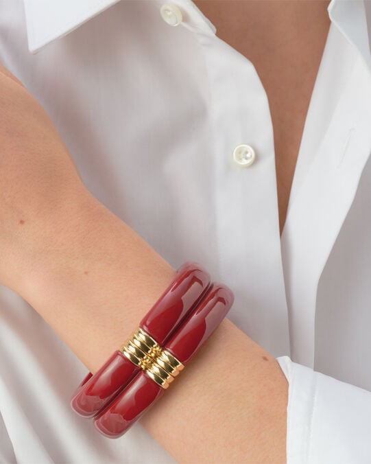 AGATHA Bracelets Bracelet Agatha Blossom réversible femme or | France AGATHA Bracelets Bracelet Agatha Blossom réversible femme or | France