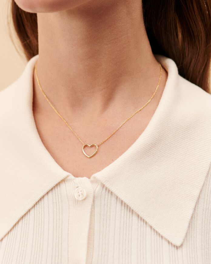 Choker necklace FILCOEUR - Golden - All jewellery  | Agatha