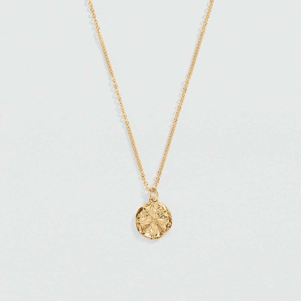 Mid-length necklace PONT DES ARTS - Golden - Atelier parisien  | Agatha