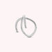 Ear cuff CRUZADO - Silver - All jewellery  | Agatha