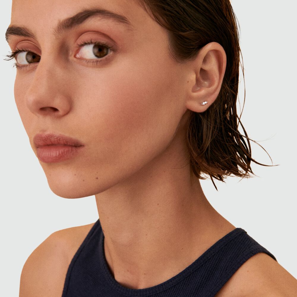 Piercing stud RAYO - Silver - Jewellery  | Agatha