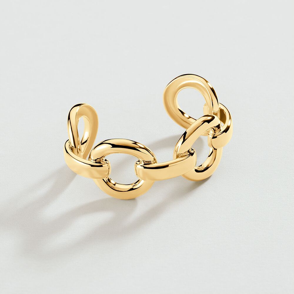 Cuff ICONIQUE - Golden - Bracelets  | Agatha