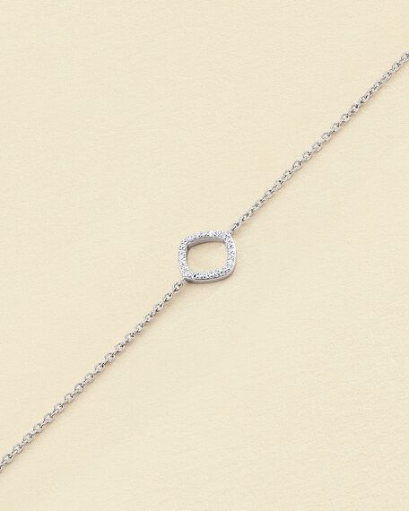 Link bracelet SISSI - Crystal / Silver - All bracelets  | Agatha