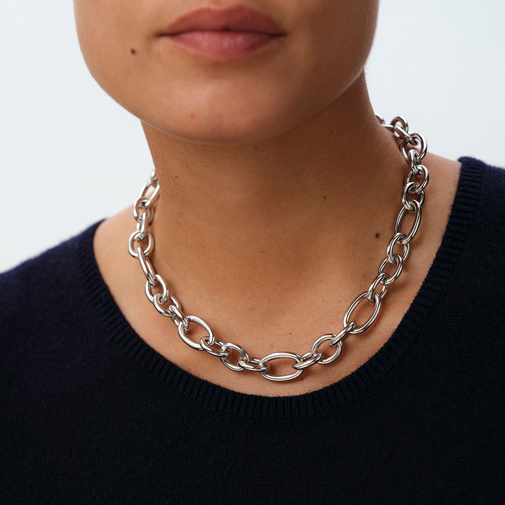 Choker necklace LEA - Silver - Choker necklace  | Agatha