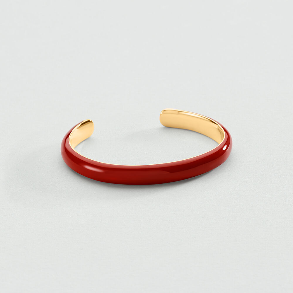 Bangle LEO - Red / Gold - Bangle  | Agatha