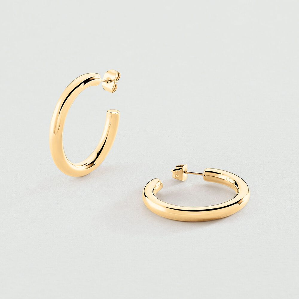 Hoops GIPSY - Golden - Earrings  | Agatha