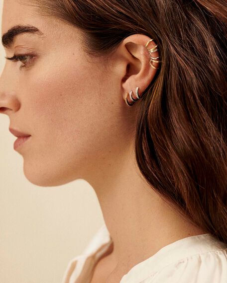Ear cuff CRUZADO - Golden - All jewellery  | Agatha