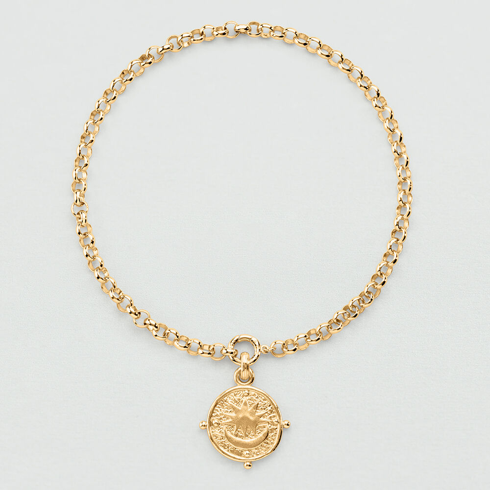 Long necklace PANGEA - Golden - Long necklace  | Agatha