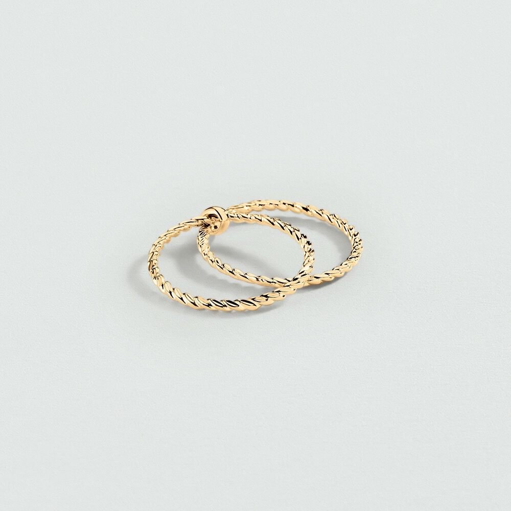 Thin ring ADELE - Golden - Jewellery  | Agatha