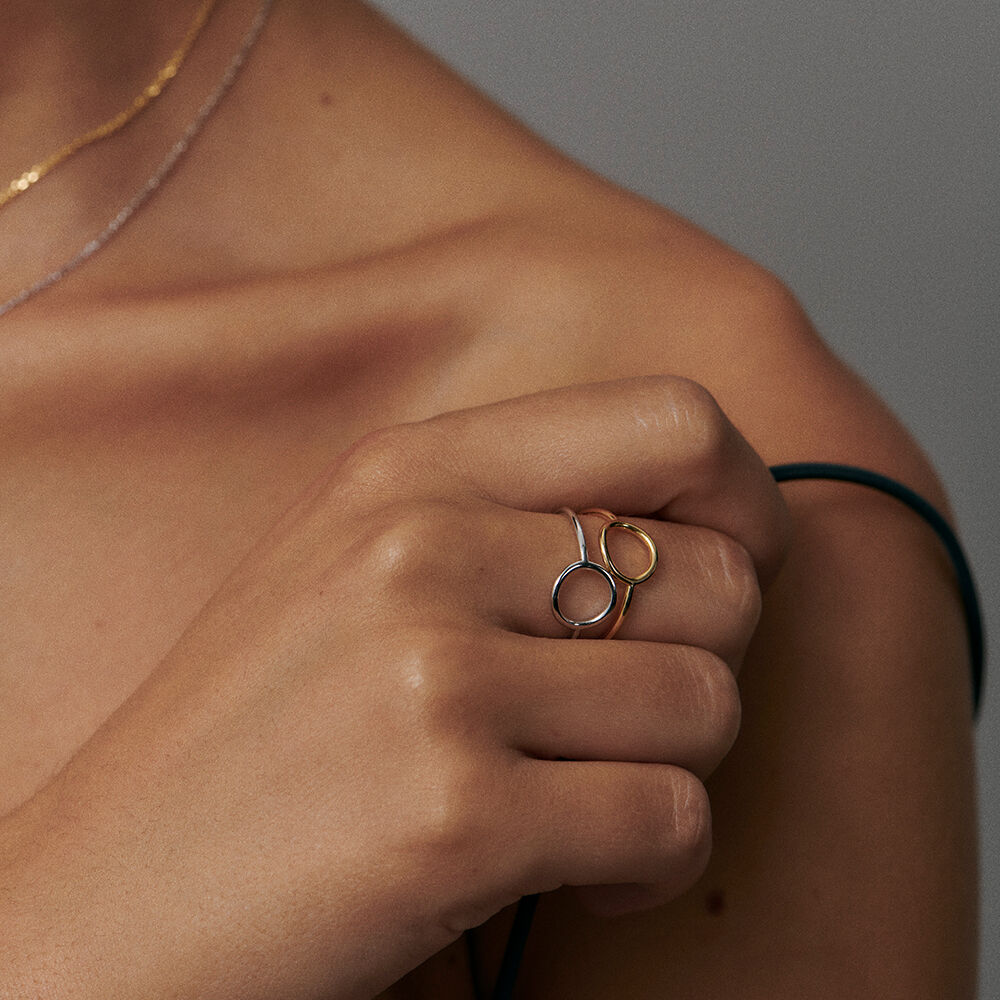 Thin ring PHILRING Silver