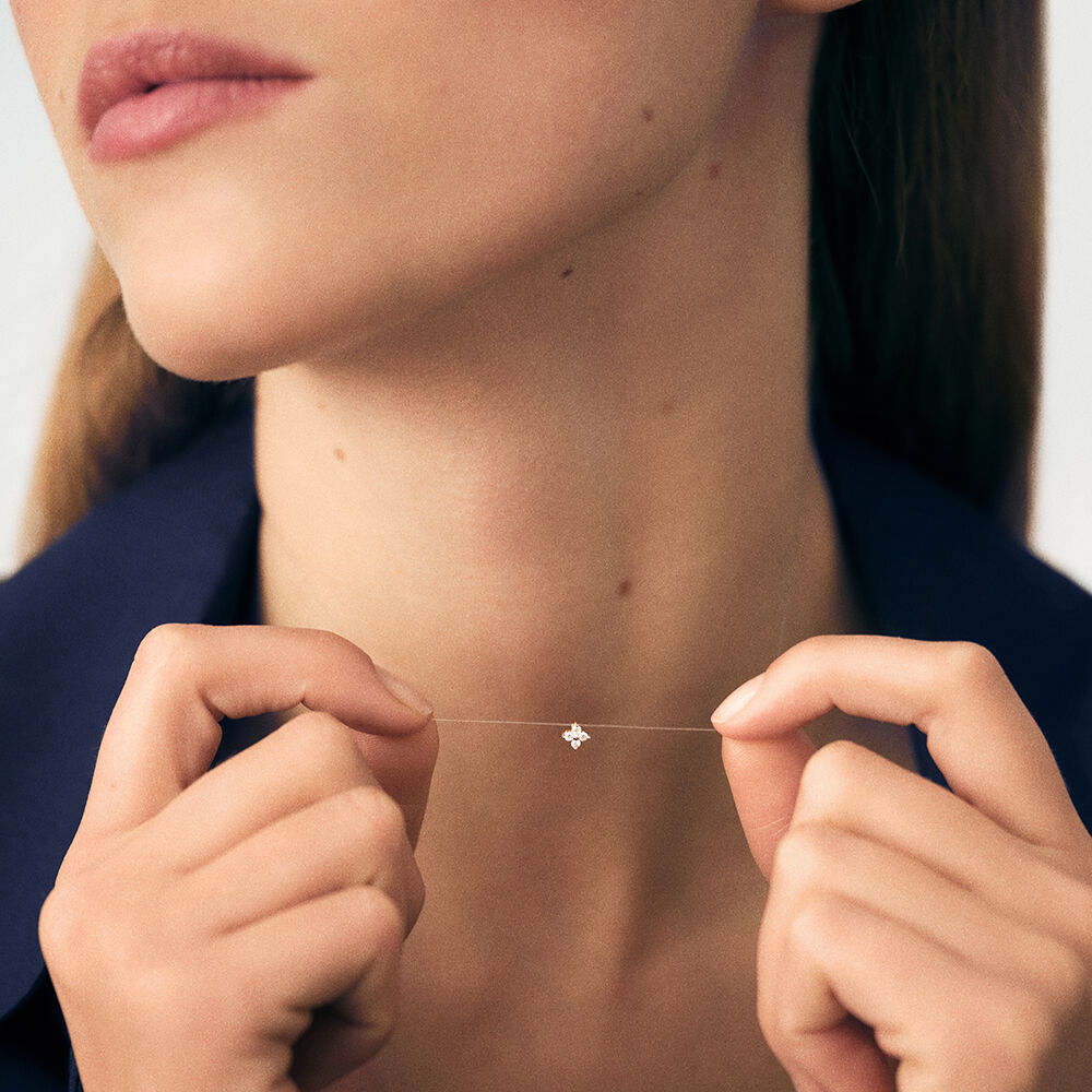 Choker necklace BELOVED - Crystal / Silver - Choker necklace  | Agatha