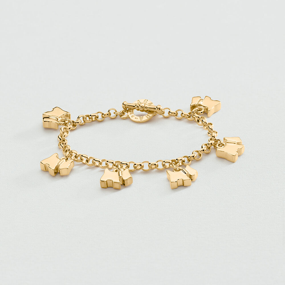 Link bracelet PONT DES ARTS - Golden - Atelier parisien  | Agatha