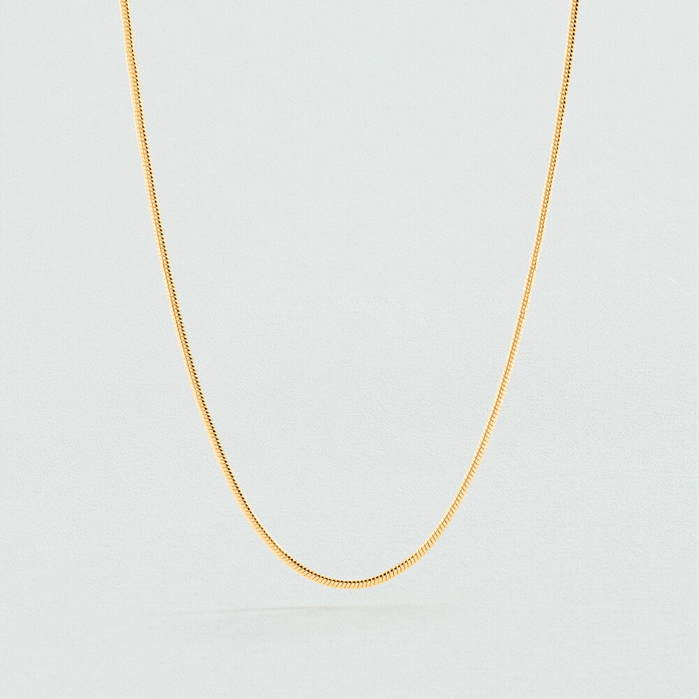 Short necklace LUCKY - Golden - Choker necklace  | Agatha