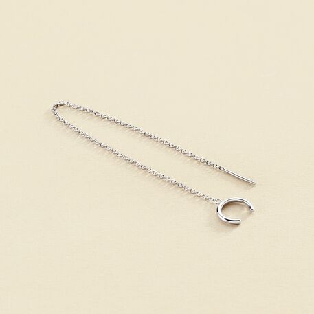 Ear cuff ROLLING - Silver - All jewellery  | Agatha