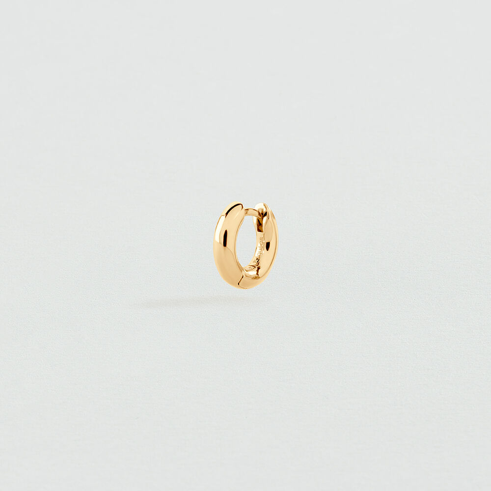Single hoop earring MIX & MATCH - Golden