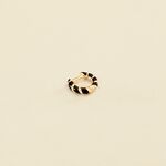 Hoop piercing MIX& MATCH - Black / Gold - All jewellery  | Agatha