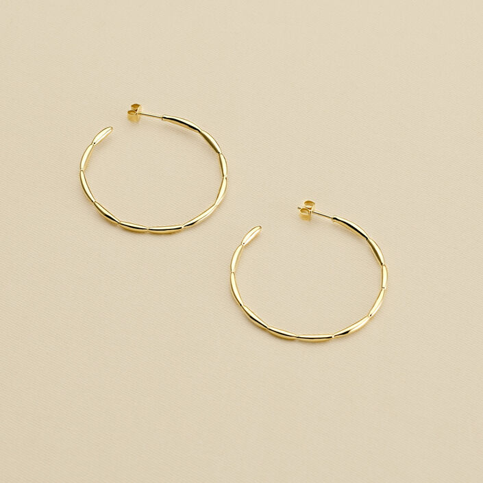 Hoops RADIEUX - Golden - All jewellery  | Agatha