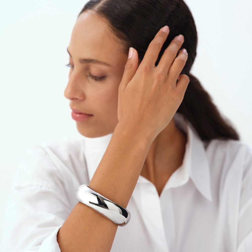 Bangle GRAND PALAIS - Silver - Bangle  | Agatha