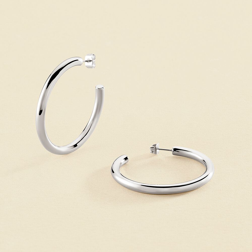 Hoops GIPSY - Silver - All jewellery  | Agatha
