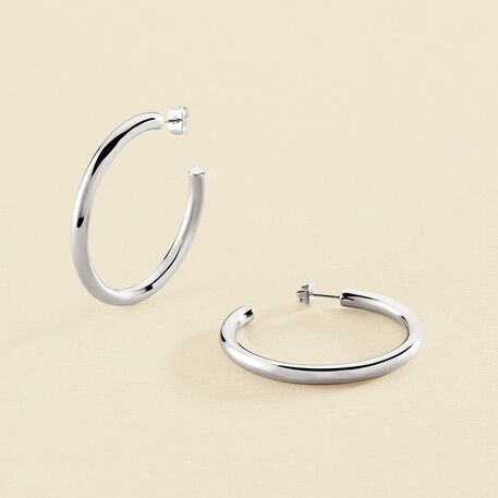 Hoops GIPSY - Silver - All jewellery  | Agatha