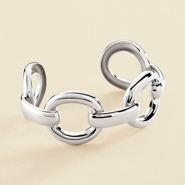 Cuff ICONIQUE - Silver - All bracelets  | Agatha