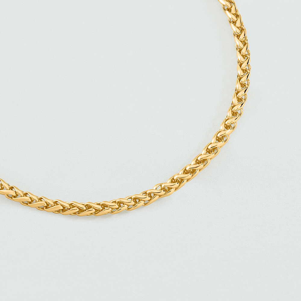 Choker necklace PALM LINK - Golden - All Talismans  | Agatha