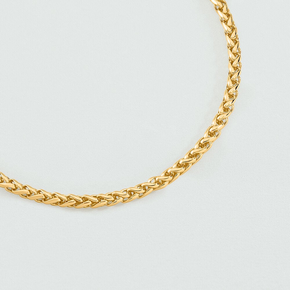 Choker necklace PALM LINK - Golden - Choker necklace  | Agatha