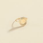 Thin ring ALICE - Golden - All jewellery  | Agatha