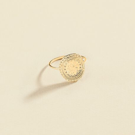 Thin ring ALICE - Golden - All jewellery  | Agatha