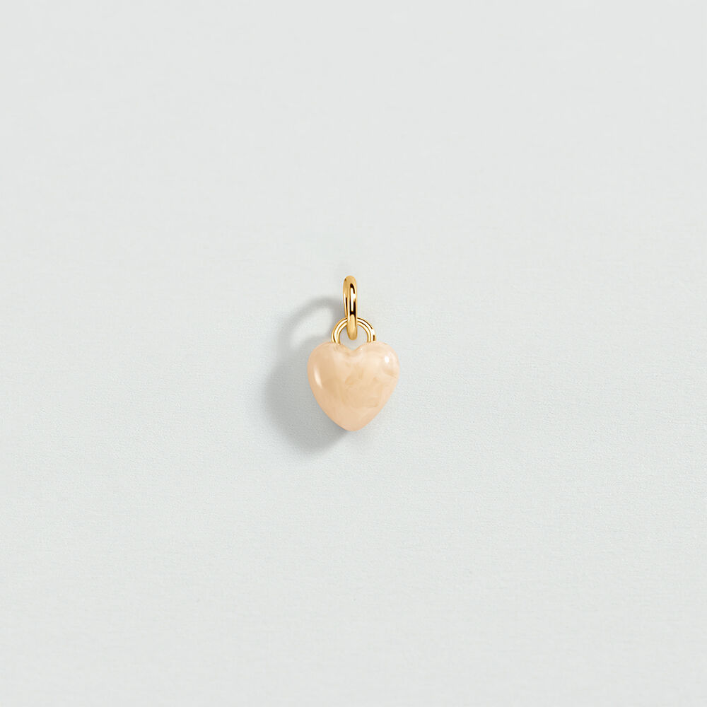 Pendant SACR&Eacute; C&OElig;UR - Ivory / Gold - New in  | Agatha