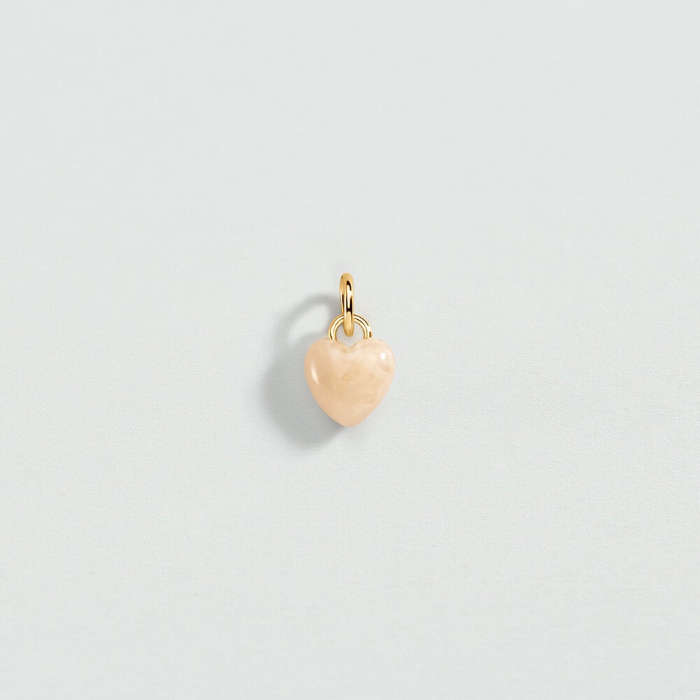Pendant SACR&Eacute; C&OElig;UR - Ivory / Gold - New in  | Agatha