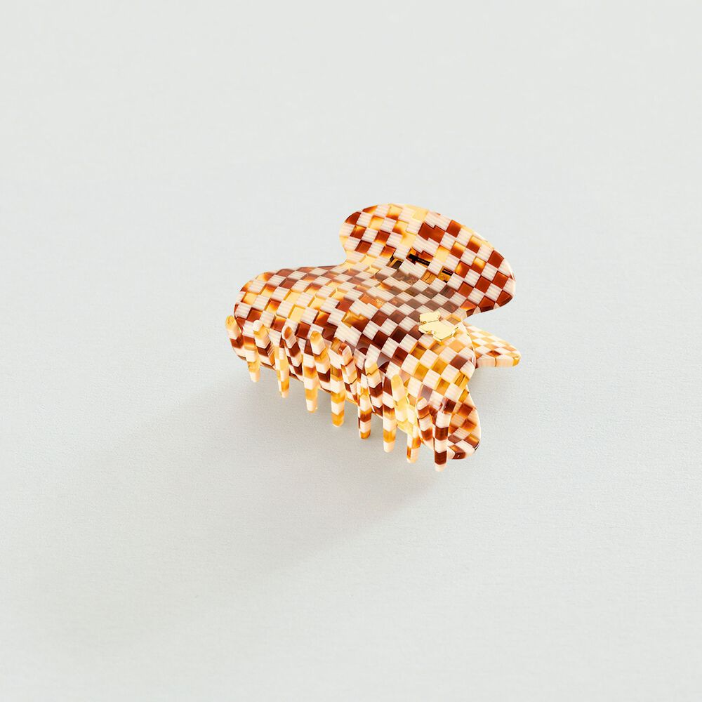 Hair accessory DAMIER - Beige - Accessories  | Agatha