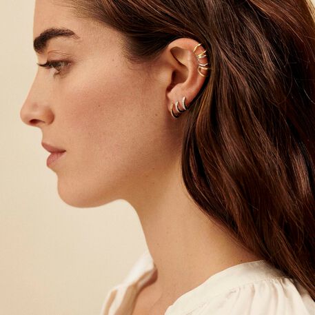 Ear cuff CRUZADO - Golden - All jewellery  | Agatha