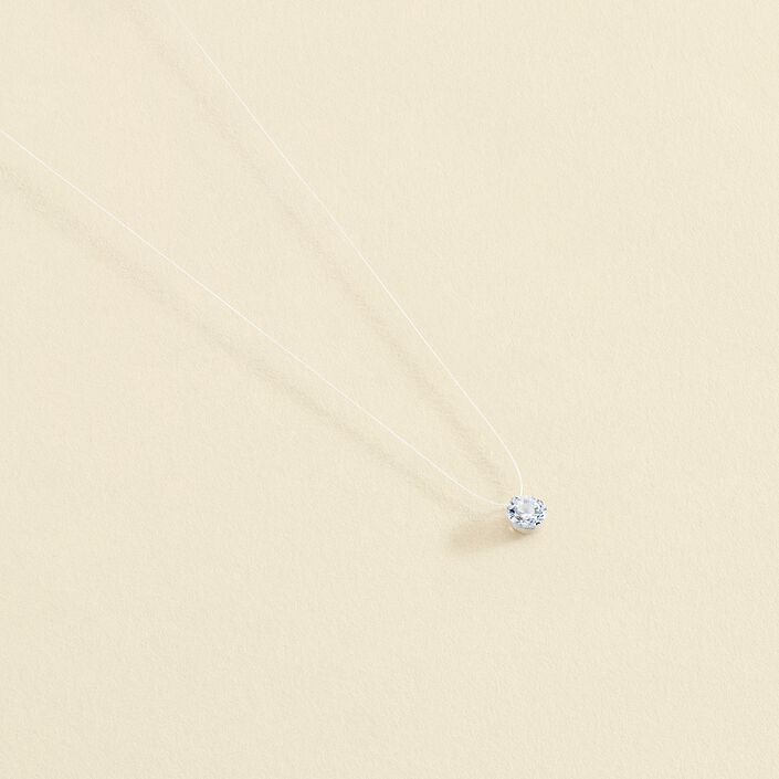 Choker necklace FILMAGIQ - Crystal / Silver - All jewellery  | Agatha