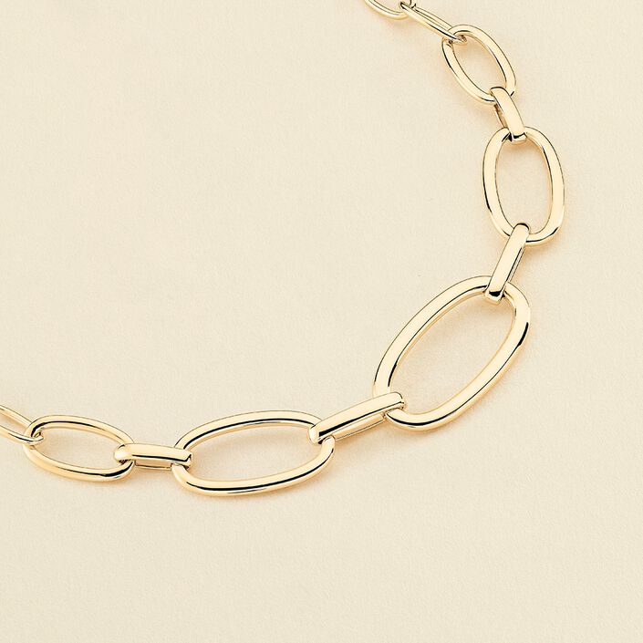 Choker necklace CHAIN - Golden - All jewellery  | Agatha