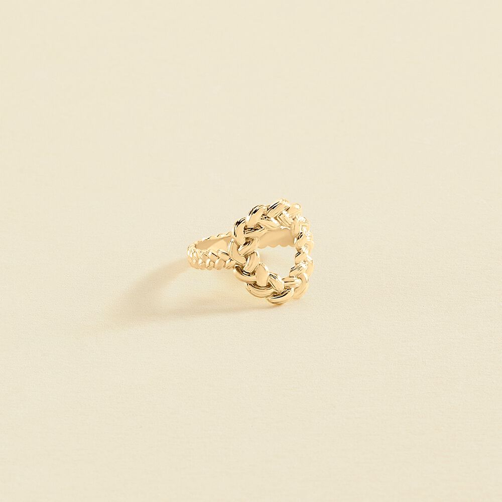 Thin ring TRESSE - Golden - Jewellery  | Agatha