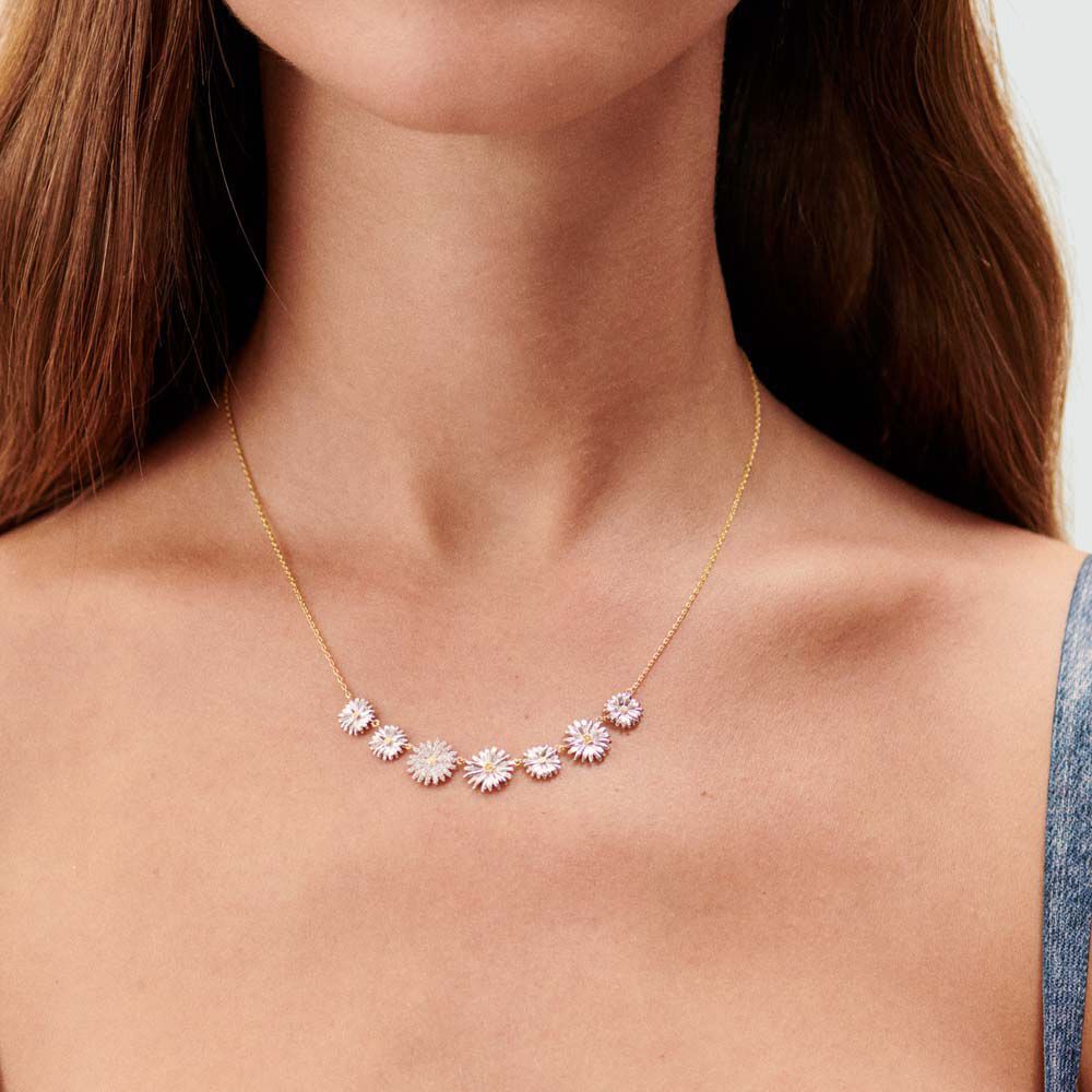 Choker necklace BLOSSOM - Gold / Silver - Choker necklace  | Agatha