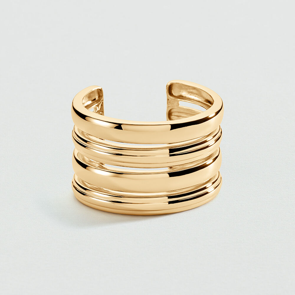 Cuff MADELEINE - Golden - Bracelets  | Agatha