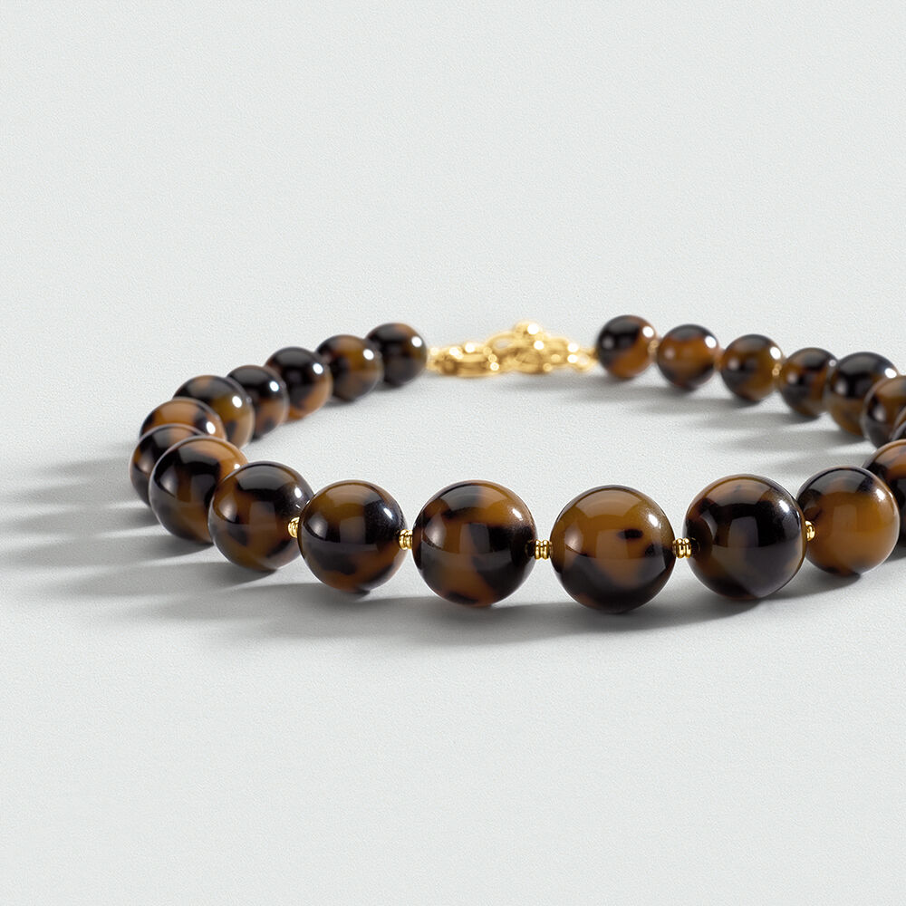 Choker necklace PALAIS ROYAL - Scale / Golden - Choker necklace  | Agatha