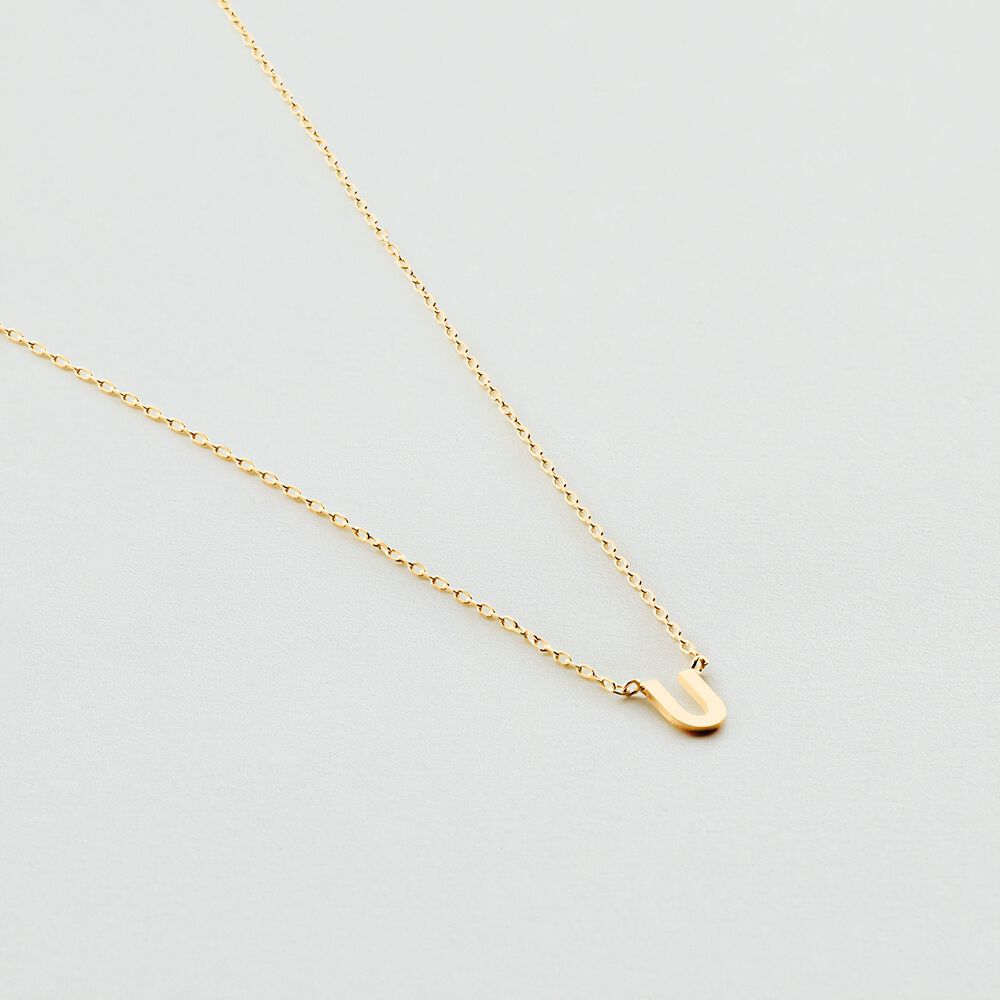 Choker necklace ABC - Golden - Choker necklace  | Agatha