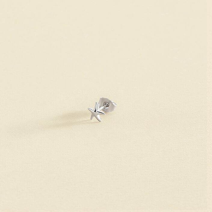 Piercing stud ESTREMAR - Silver - All jewellery  | Agatha